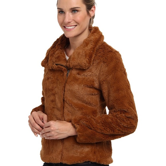 Patagonia Brown Pelage Faux Fur Jacket 